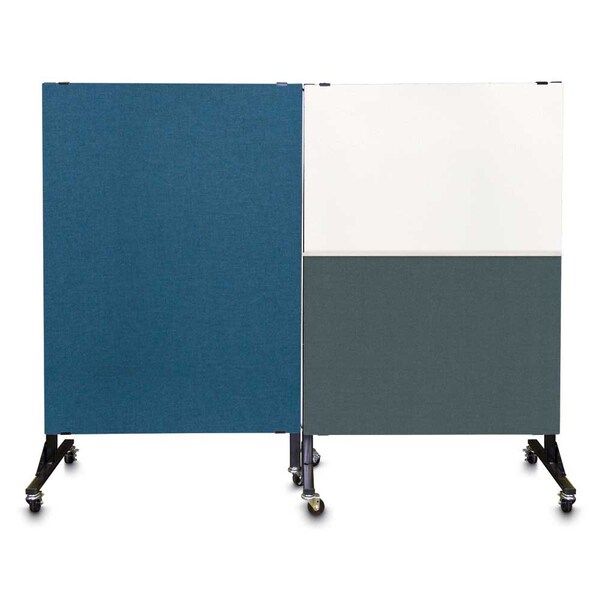 Sliding Door Indoor Enclosed Corkboard, 4